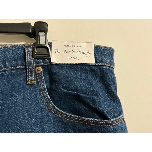 Abercrombie & Fitch Womens ultra High Rise stretch Jeans Sz 37/ 24 - Picture 2 of 8